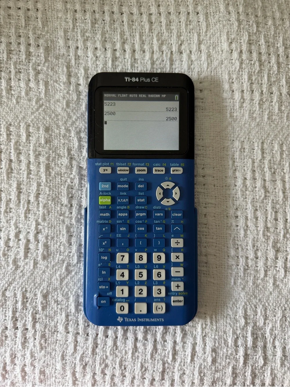 TI-84 Plus CE Python Calculator - Picture 2 of 5